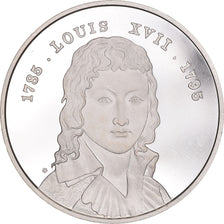 Francja, Medal, Bicentenaire de la Révolution Française - Louis XVII, 1989