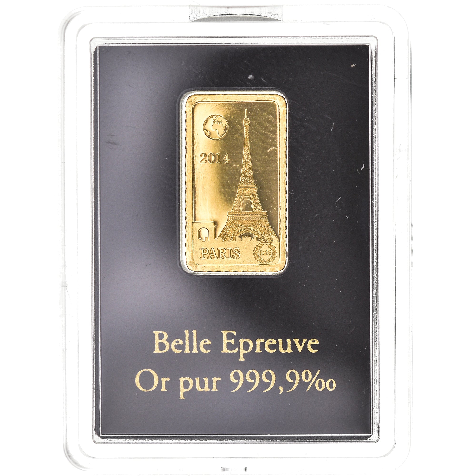 Coin, Solomon Islands, Tour Eiffel, 10 Dollars, 2014, MS(65-70), Gold
