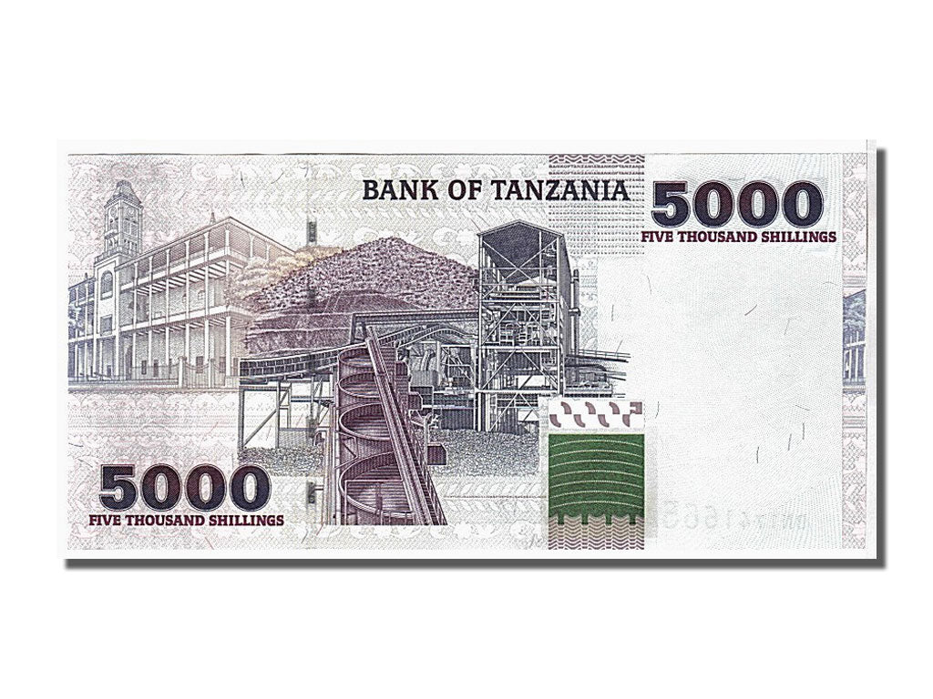 Tanzania, 5000 Shilingi, 2003, FDS