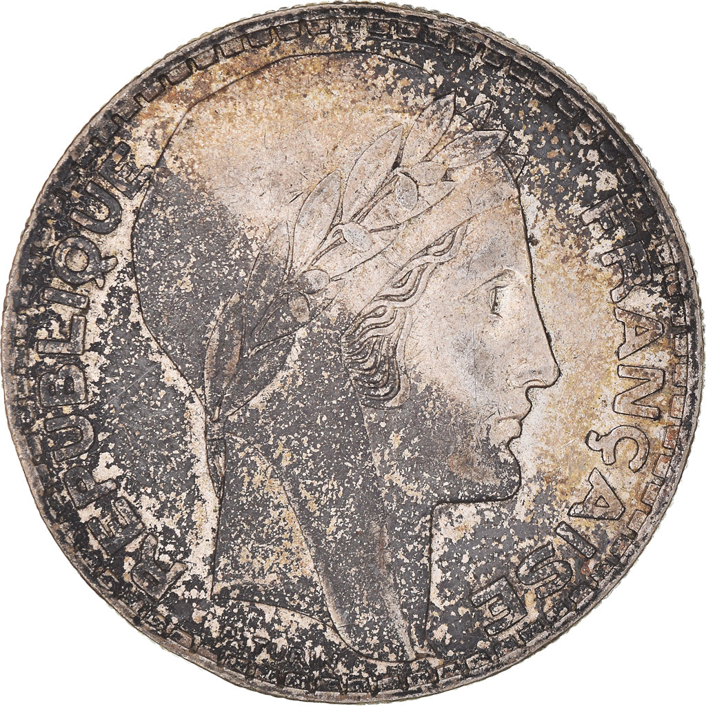 Moneta, Francia, Turin, 20 Francs, 1934, Paris, BB, Argento, KM:879, Gadoury:852