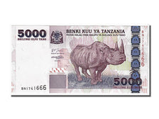 Tanzanie, 5000 Shilingi type Rhinoceros