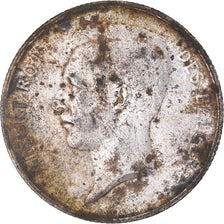 Moneta, Belgia, 2 Francs, 2 Frank, 1911, VF(20-25), Srebro, KM:74