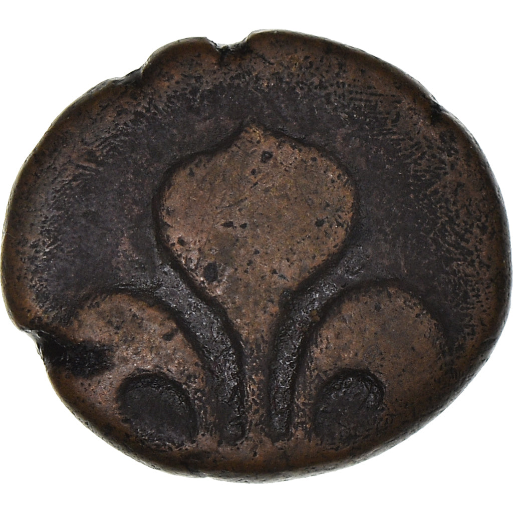 Münze, INDIA-FRENCH, Doudou, Tamil - Pudu/tche/ri, S, Kupfer, KM:35