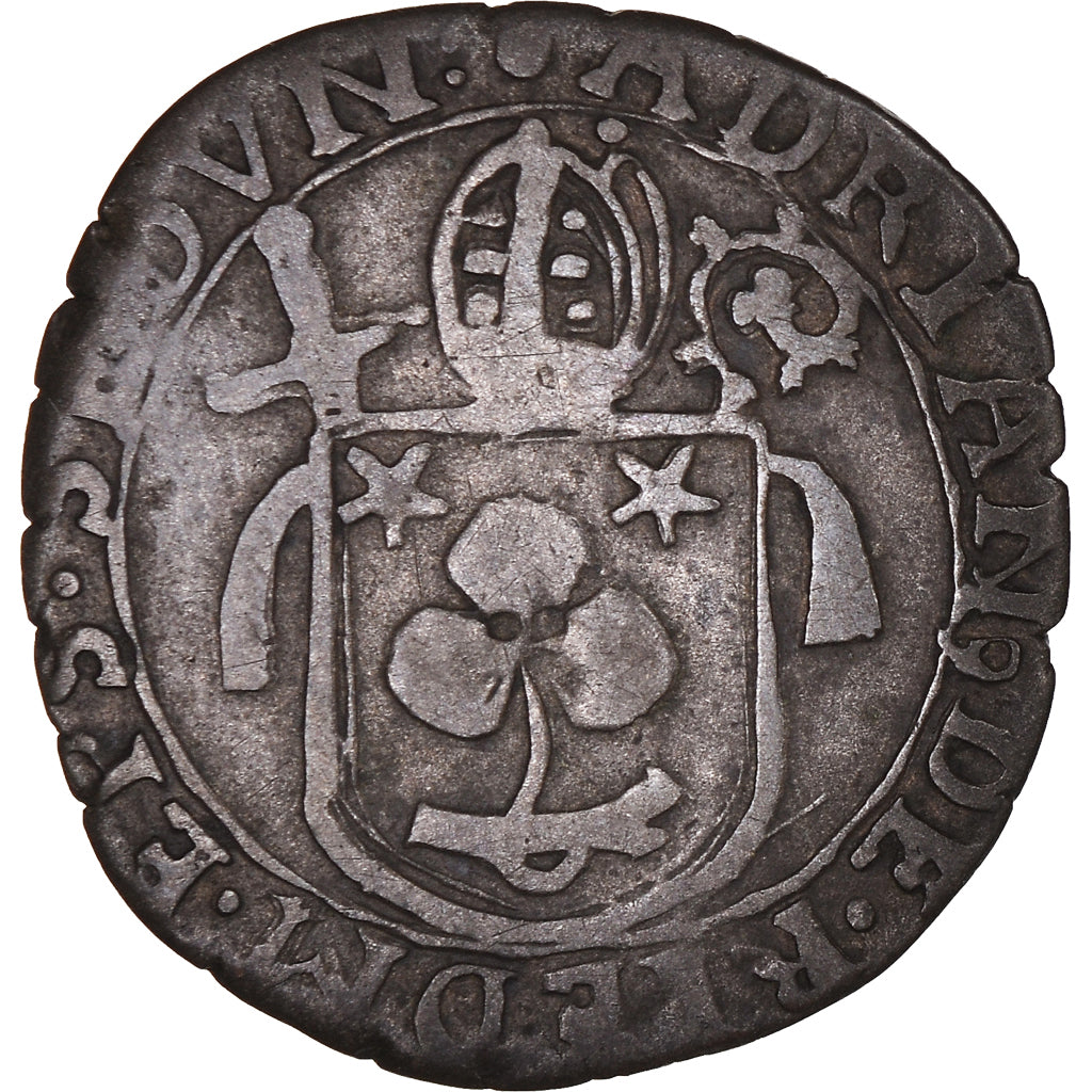 Coin, SWISS CANTONS, SITTEN, Batzen, 1644, VF(30-35), Billon, KM:16