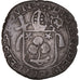 Moneta, Kantony Szwajcarskie, SITTEN, Batzen, 1644, VF(30-35), Bilon, KM:16