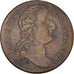 Reino Unido, Halfpenny Token, Louis XVI - Evasion, ca. 1790, EF(40-45), Cobre