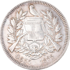 Monnaie, Guatemala, 2 Reales, Dos, 1895, SPL, Argent, KM:167