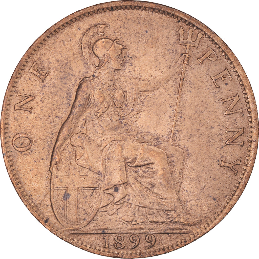 Munten, Groot Bretagne, Victoria, Penny, 1899, PR+, Bronzen, KM:790