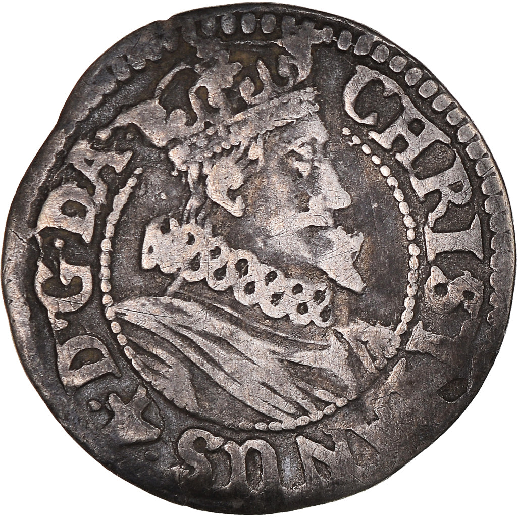 Coin, Denmark, 6 Skilling, 1629, VF(30-35), Silver, KM:110