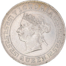 Monnaie, Sri Lanka , Victoria, 50 Cents, 1900, SUP, Argent, KM:96