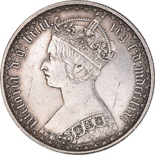 Münze, Großbritannien, Victoria, Gothic, Florin, Two Shillings, 1871, London