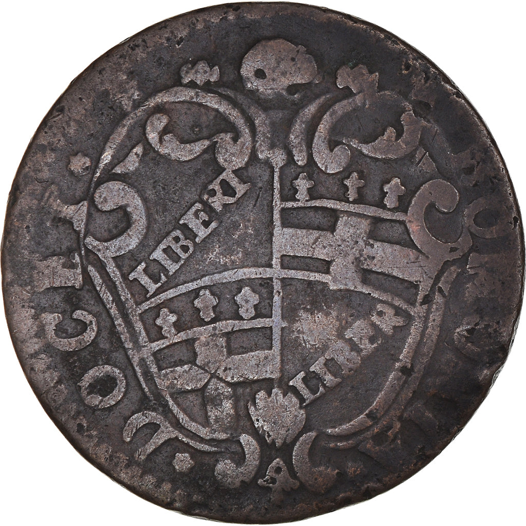 Münze, Italien Staaten, PAPAL STATES-BOLOGNA, Innocent XIII, 1/2 Bolognino