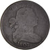 Coin, United States, Draped Bust Cent, Cent, 1807, U.S. Mint, F(12-15), Copper
