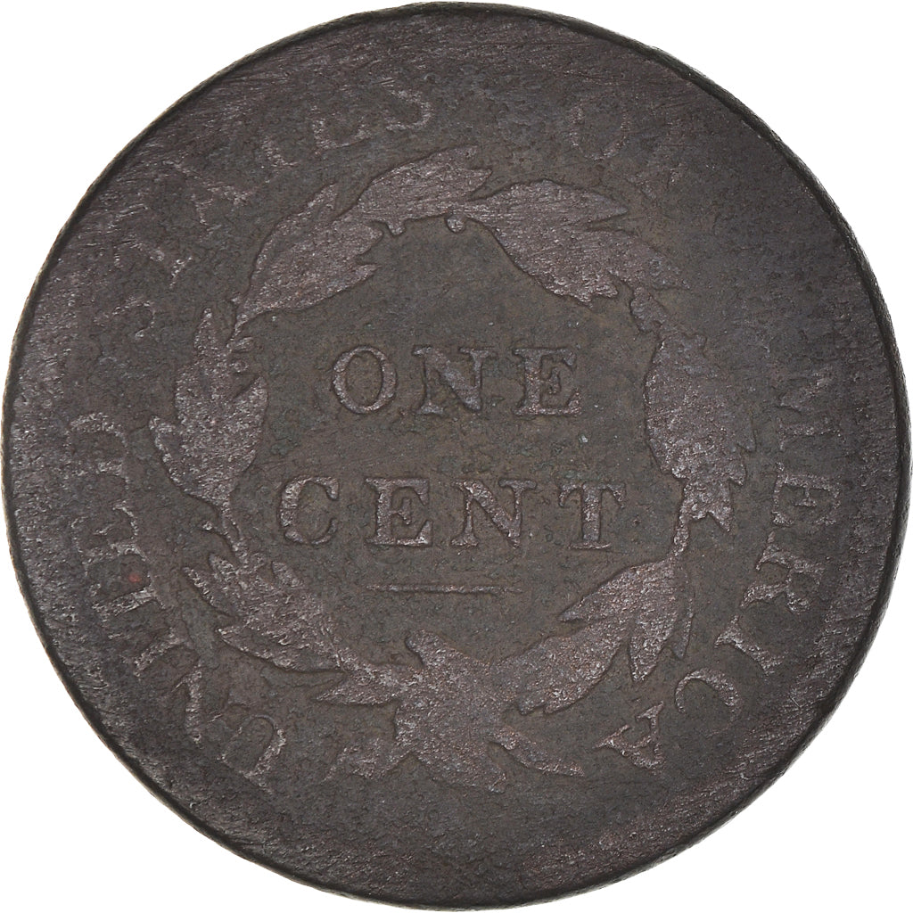 Coin, United States, Classic Head Cent, Cent, 1812, U.S. Mint, F(12-15), Copper