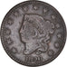 Coin, United States, Coronet Cent, Cent, 1826, U.S. Mint, Philadelphia