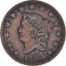 Moneta, USA, Coronet Cent, Cent, 1828, U.S. Mint, Philadelphia, EF(40-45)