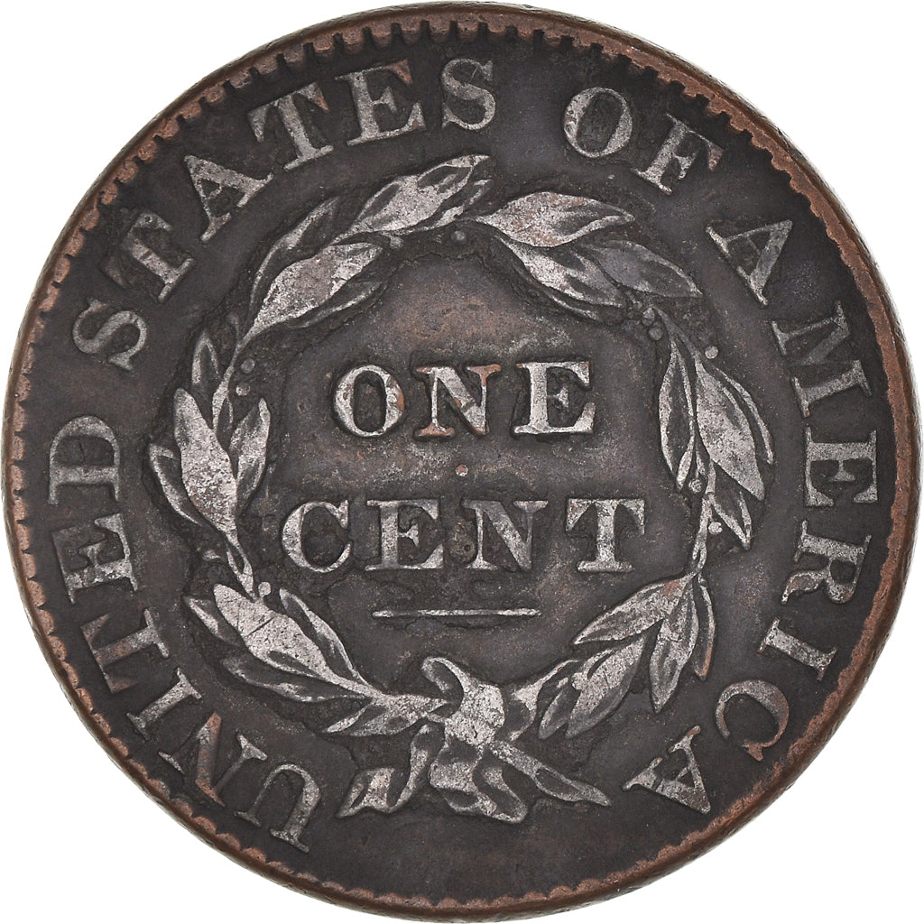 Moneta, Stati Uniti, Coronet Cent, Cent, 1828, U.S. Mint, Philadelphia, BB
