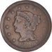 Moneta, USA, Braided Hair Cent, Cent, 1849, U.S. Mint, Philadelphia, VF(30-35)