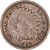 Coin, United States, Indian Head Cent, Cent, 1862, U.S. Mint, Philadelphia