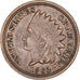 Coin, United States, Indian Head Cent, Cent, 1862, U.S. Mint, Philadelphia