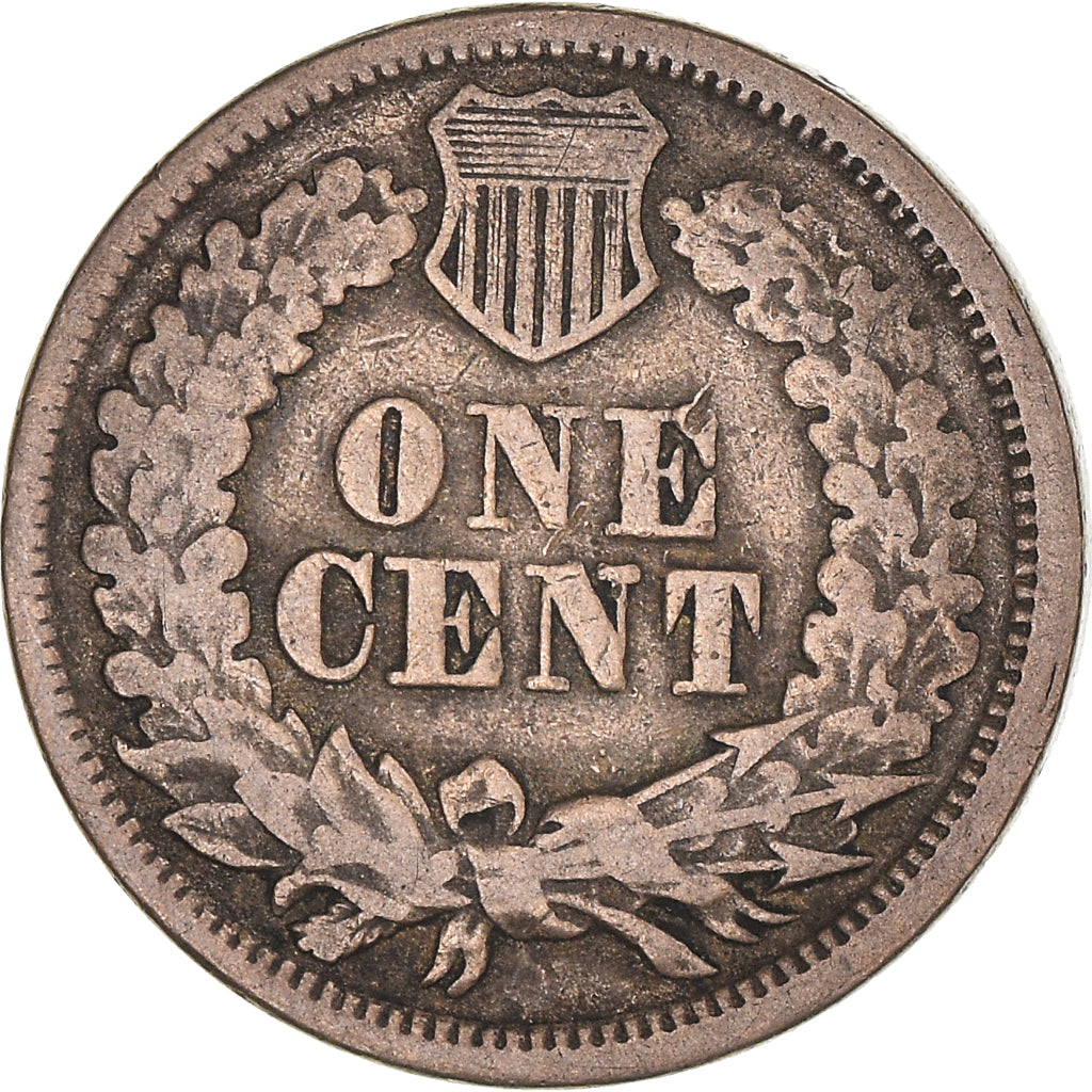 Coin, United States, Indian Head Cent, Cent, 1864, U.S. Mint, Philadelphia
