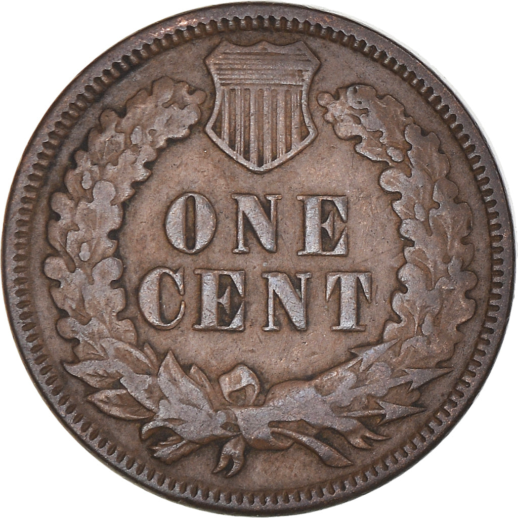 Coin, United States, Indian Head Cent, Cent, 1870, U.S. Mint, Philadelphia