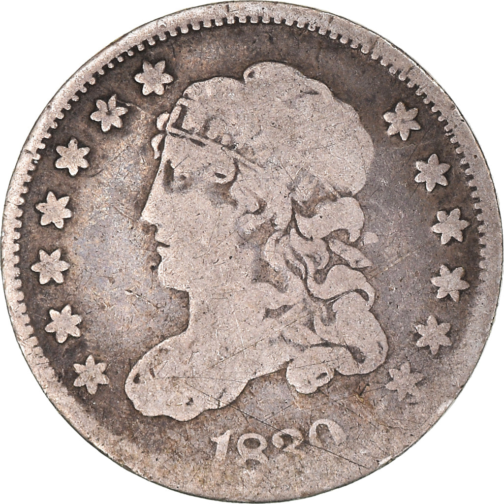 Coin, United States, Liberty Cap Half Dime, Half Dime, 1830, U.S. Mint