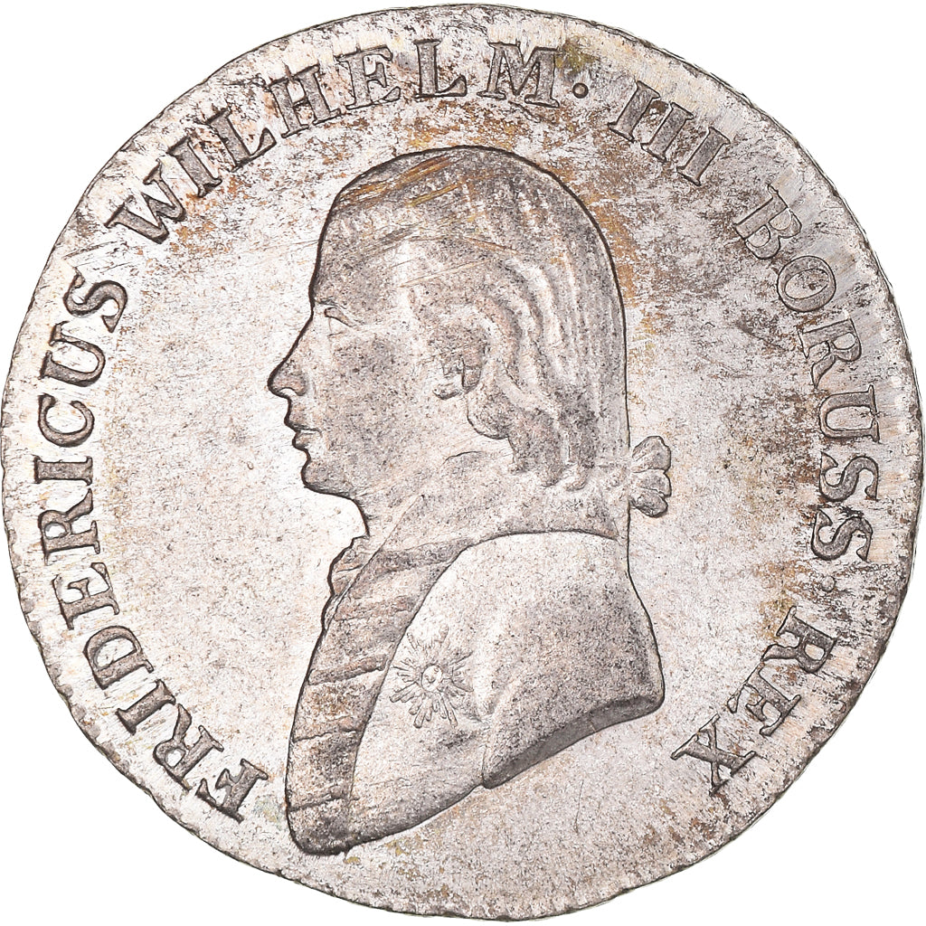 Moeda, Estados Alemães, PRUSSIA, Friedrich Wilhelm III, 4 Groschen, 1806