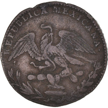 Monnaie, Mexique, 1/4 Real, Un Quarto/Una Quartilla, 1834, Mexico City, TB+