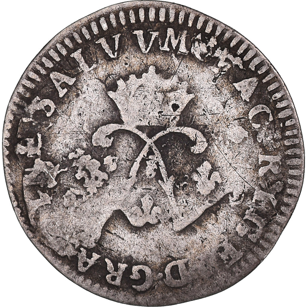 Monnaie, France, 4 Sols aux 2 L, 1693, TB, Argent, Gadoury:106