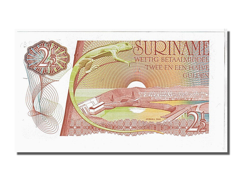 Banconote, Suriname, 2 1/2 Gulden, 1985, KM:119a, FDS