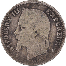 Coin, France, Napoleon III, Napoléon III, 50 Centimes, 1866, Paris, F(12-15)