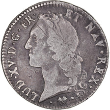 Munten, Frankrijk, Louis XV, Écu au bandeau, Ecu, 1766, Bayonne, FR+, Zilver