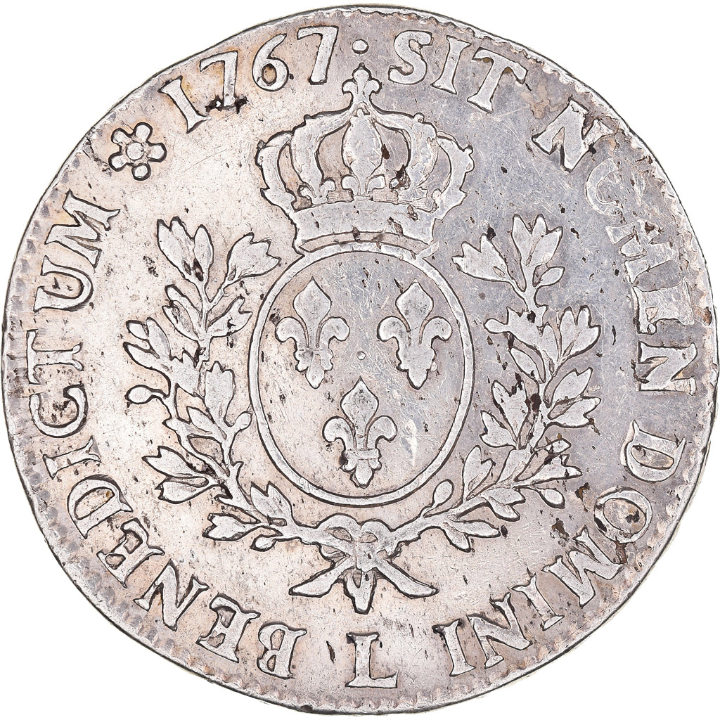 Moneta, Francja, Louis XV, Écu au bandeau, Ecu, 1767, Bayonne, EF(40-45)