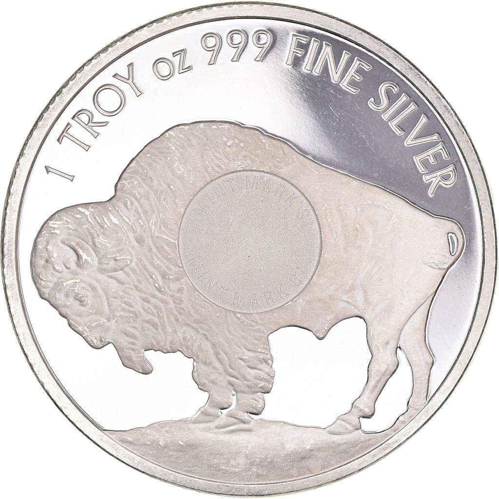 Moeda, Estados Unidos da América, Indien - Buffalo, Onza, Troy Ounce of Silver
