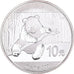 Moneda, CHINA, REPÚBLICA POPULAR, 10 Yüan, 2014, Panda, FDC, Plata