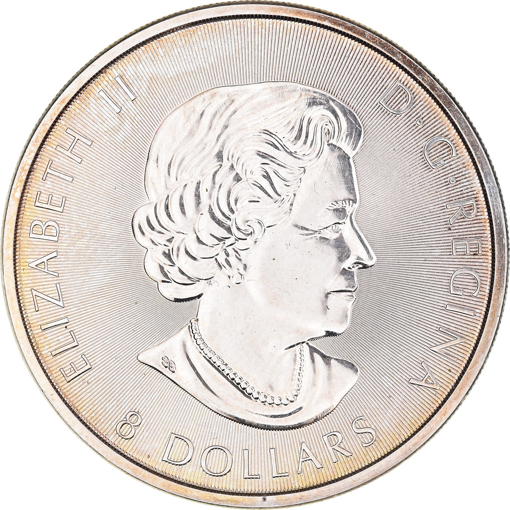 Moneta, Canada, Elizabeth II, 8 Dollars 1,5 Oz, 2016, SPL, Argento