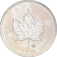 Moneda, Canadá, Elizabeth II, 5 Dollars, 2015, EBC+, Plata