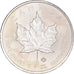 Moeda, Canadá, Elizabeth II, 5 Dollars, 2015, MS(60-62), Prata