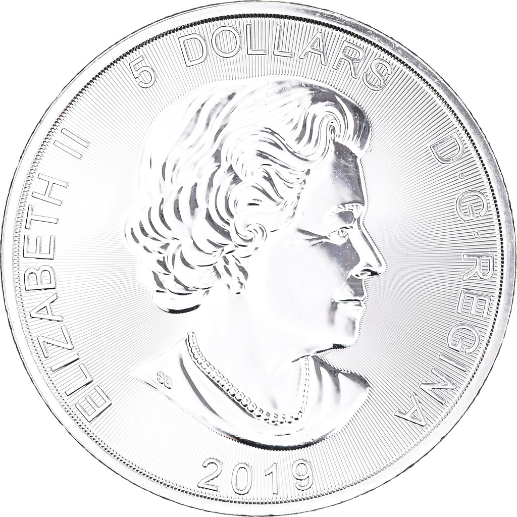 Monnaie, Canada, Elizabeth II, 5 Dollars, 2019, SPL, Argent