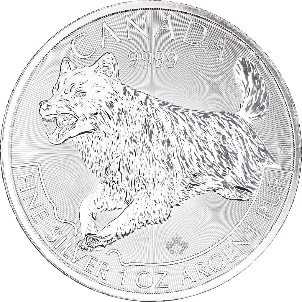 Coin, Canada, Elizabeth II, 5 Dollars, 2018, MS(63), Silver