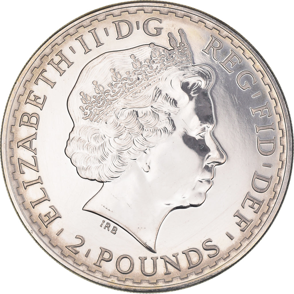 Monnaie, Grande-Bretagne, Elizabeth II, 2 Pounds - 1 Once, 2014, British Royal