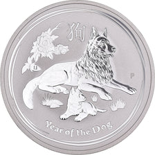Münze, Australien, Elizabeth II, Year of the Dog, 1 Dollar, 1 Oz, 2018, Royal