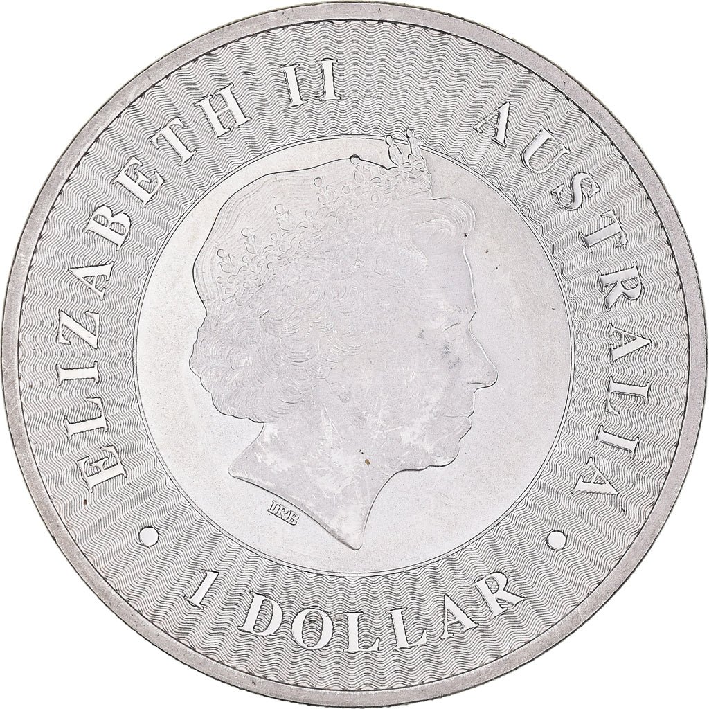 Coin, Australia, Elizabeth II, Australian Kangaroo, 1 Dollar, 1 Oz, 2016, Royal