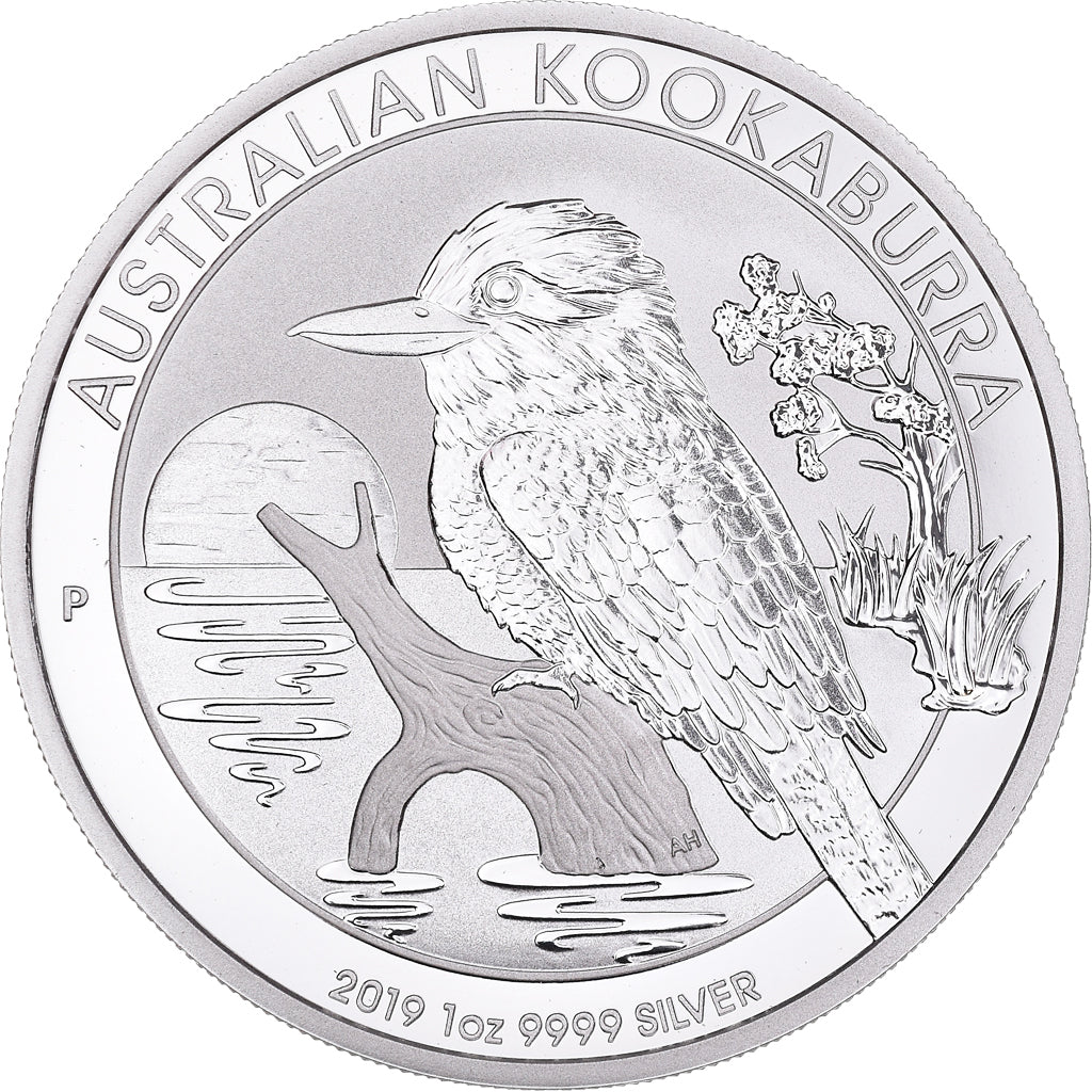 Moeda, Austrália, Elizabeth II, Australian Kookaburra, 1 Dollar, 1 Oz, 2019
