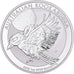 Coin, Australia, Elizabeth II, Australian Kookaburra, 1 Dollar, 1 Oz, 2018