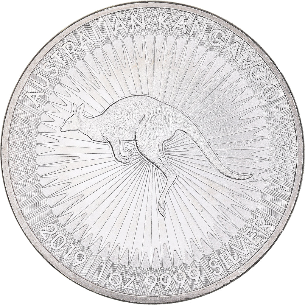 Coin, Australia, Elizabeth II, Australian Kangaroo, 1 Dollar, 1 Oz, 2019, Royal