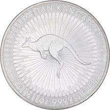 Coin, Australia, Elizabeth II, Australian Kangaroo, 1 Dollar, 1 Oz, 2019, Royal