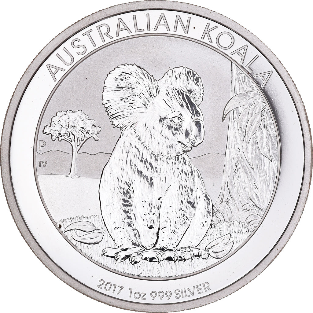 Coin, Australia, Elizabeth II, Australian Koala, 1 Dollar, 1 Oz, 2017, Royal
