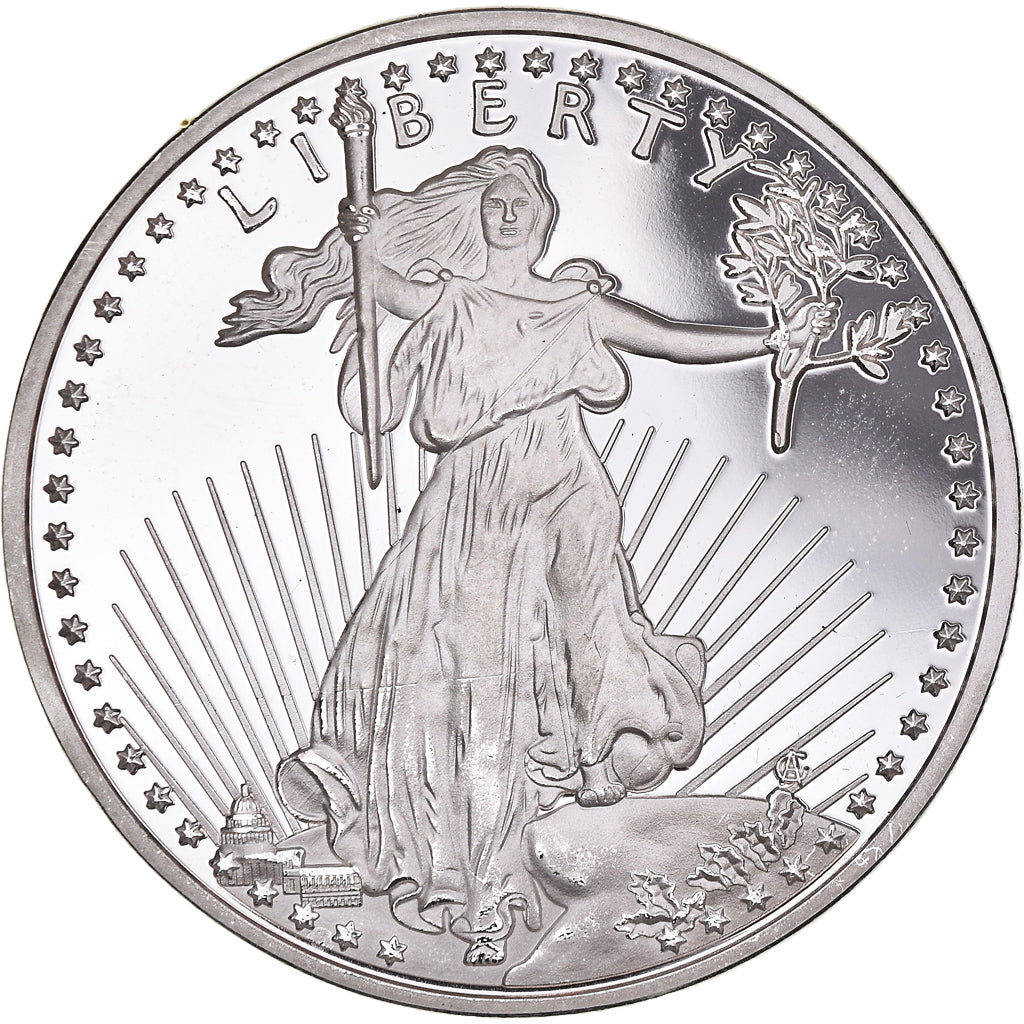 Verenigde Staten van Amerika, Medaille, PR, Zilver